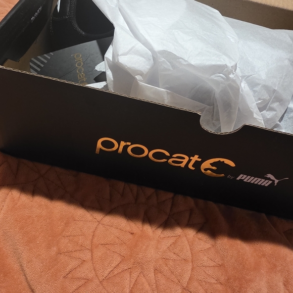 Puma Black Quilted Sneakers with Multicolor Speckled Laces - Picture 12 of 15